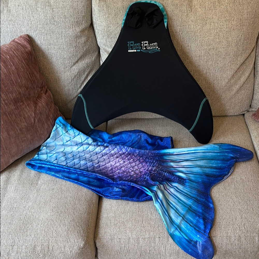 Blue Mermaid Tail